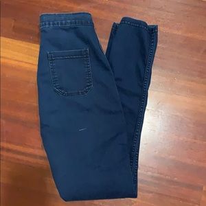 American Apparel high waisted jeans